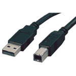 Kabel za printer USB,  A-B M/M, 4.5m, bež 